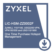 Лицензия ZYXEL LIC-HSM-ZZ0002F, Hotspot Management One-Time License for USG110/210/310/ 1100/1900 , ZyWALL 110/310/ 1100 and USG2200-VPN 