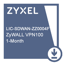 Лицензия ZYXEL LIC-SDWAN-ZZ0004F, 1 month, for VPN100