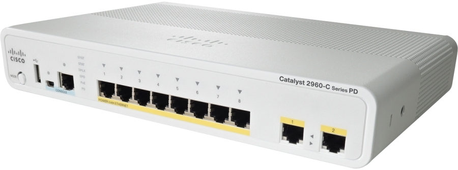 Коммутатор Cisco Catalyst WS-C2960CX-8PC-L