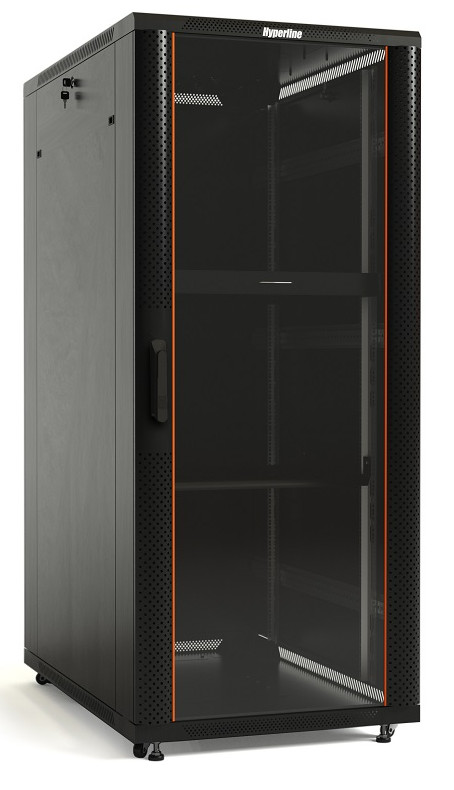 Шкаф напольный Hyperline 19* TTB-4282-AS-RAL9004