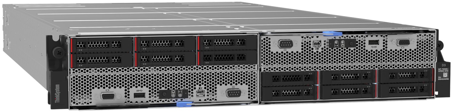 Сервер Lenovo ThinkSystem SD550 V3 (7DD2CTOLWW). Конфигурируемая комплектация сервера