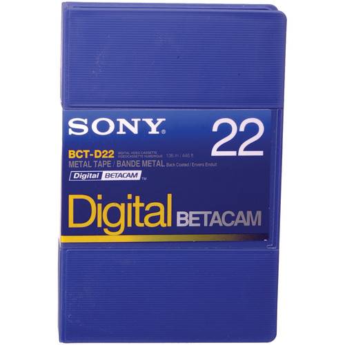 Магнитная лента для хранения данных в формате Digital Betacam Sony BCT-D22