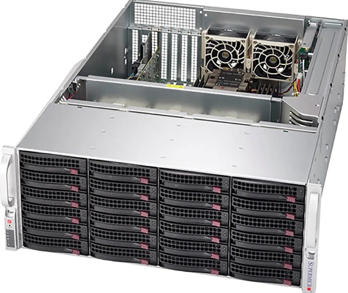 Серверная система хранения данных SuperMicro SuperStorage SSG-640P-E1CR24L