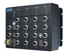 Advantech EKI-9516G-4GMPX-AE, Промышленный PoE коммунтатор