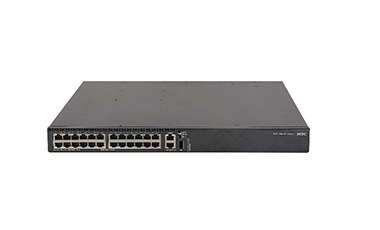 Коммутатор: H3C LS-6520X-26XC-UPWR-SI Коммутатор Ethernet уровня 3 H3C S6520X-26XC-UPWR-SI с 24 портами 100M/1G/2.5G/5G/10GBase-T UPoE и 1 слотом расширения, без блоков питания