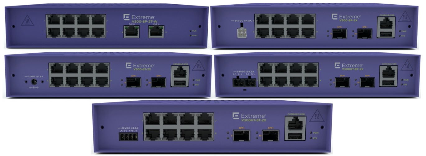 Монтажный комплект Extreme Networks для коммутаторов серии  V300 2P RMTKIT 2CS