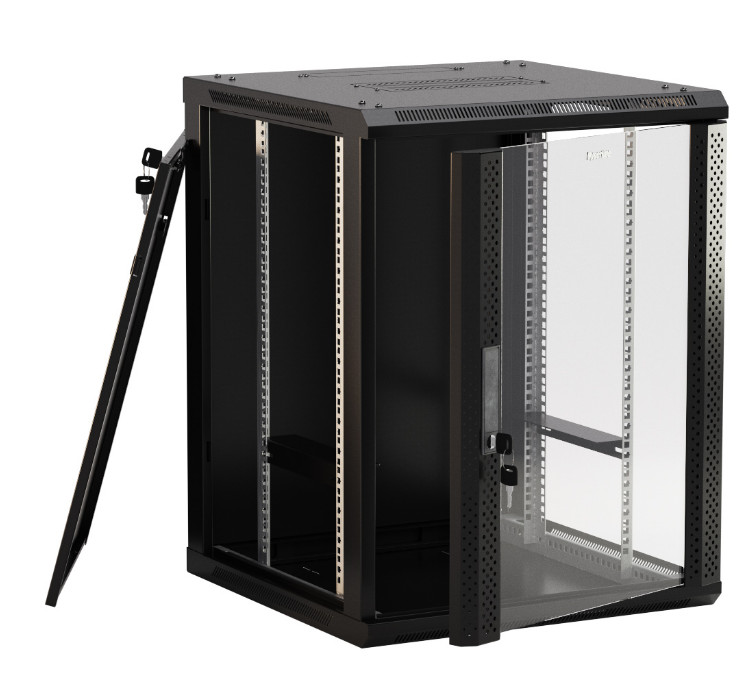 Шкаф настенный Hyperline 19* TWB-1868-SR-RAL9004