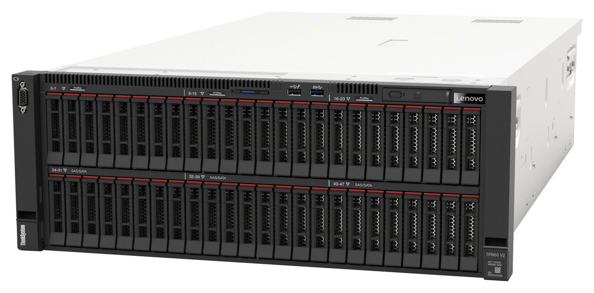 Сервер Lenovo ThinkSystem SR860 V2 (7Z60CTO1WW). Конфигурируемая комплектация сервера