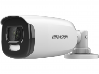 DS-2CE12HFT-F28 - 5Мп уличная компактная цилиндрическая HD-TVI камера