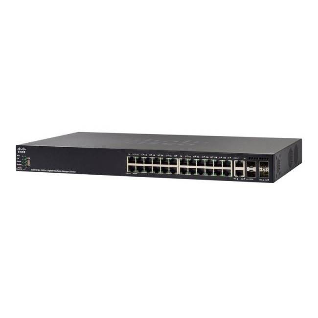 Коммутатор Cisco 550X SG550X-24P-K9