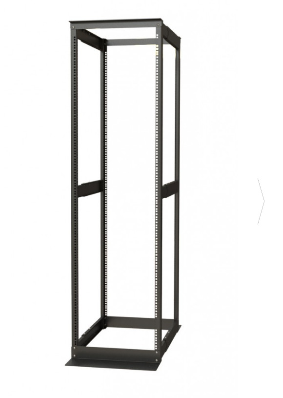 Стойка Hyperline ORK2A-4768-RAL9005 чер. 