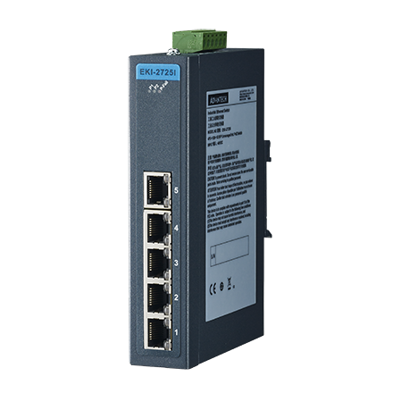 Advantech EKI-2725-CE, Industrial Un-Managed Ethernet Switch