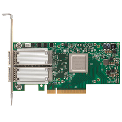 Сетевая карта Mellanox MCX454A-FCAT ConnectX-4 VPI Adapter Card FDR IB and 40/56GbE Dual-Port QSFP28