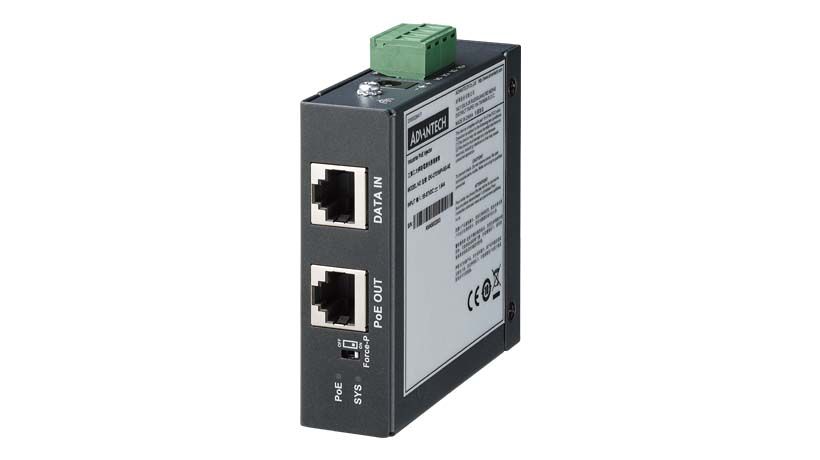 Advantech EKI-2701MPI-5G-AE, Industrial PoE Injector