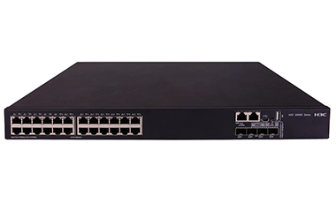 Коммутатор: H3C LS-5560X-30C-PWR-EI-GL Коммутатор Ethernet уровня 3 H3C S5560X-30C-PWR-EI с 24 портами 10/100/1000BASE-T, 4 портами SFP+ 10G/1G BASE-X и 1 слотом расширения, с поддержкой PoE, без блока питания