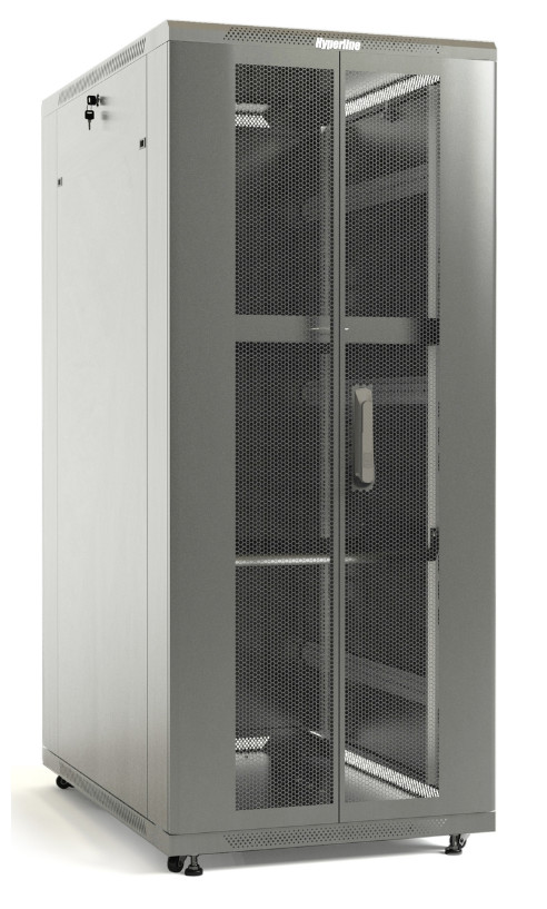 Шкаф напольный Hyperline 19* TTB-3282-DD-RAL7035