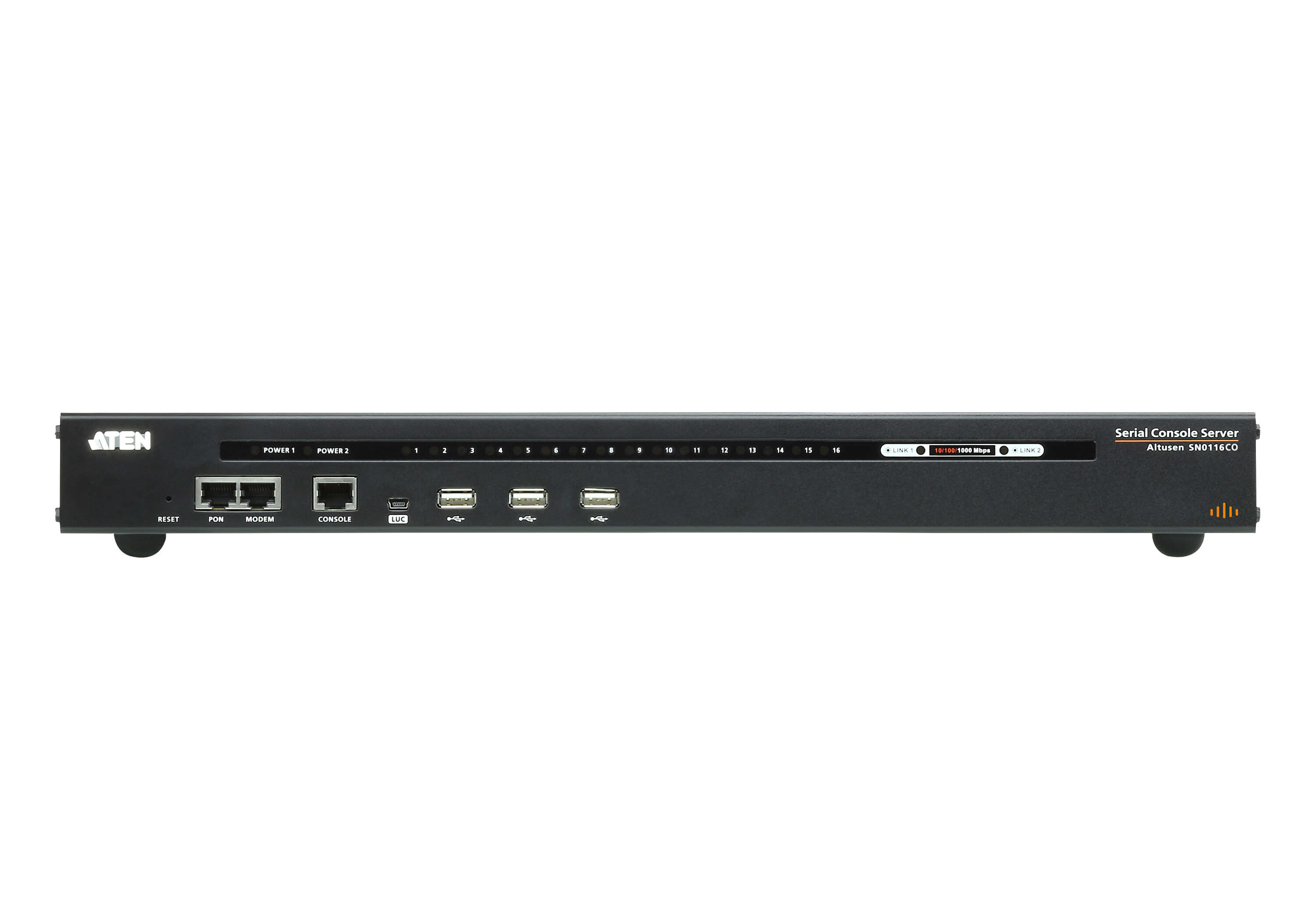 KVM 16-портовый консольный сервер ATEN SN0116CO