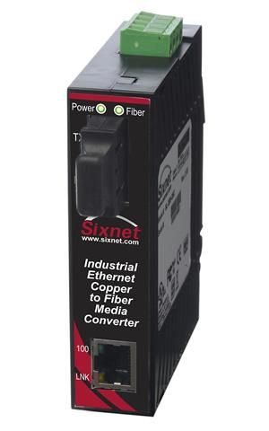 Red Lion SL-2ES-3SCL, Промышленный преобразователь меди в волоконную среду