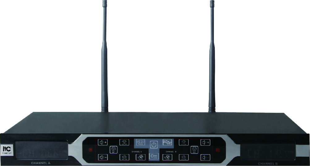 Беспроводной UHF-микрофон с сенсорным FM-экраном ITC T-521UP