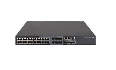 Коммутатор: H3C LS-5130S-28C-HI-GL Коммутатор Ethernet уровня 2 H3C S5130S-28C-HI с 24 портами 10/100/1000BASE-T, 8 совмещенными портами SFP, 4 портами SFP+ 10G BASE-X и 1 слотом расширения, два слота для блоков питания