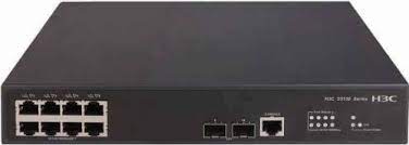 Коммутатор: H3C LS-5130S-10P-EI-GL Коммутатор Ethernet уровня 2 H3C S5130S-10P-EI с 8 портами 10/100/1000BASE-T и 2 портами SFP 1000BASE-X, (блок питания перем. тока)
