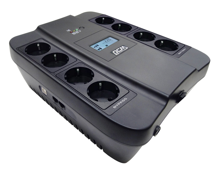 Источник бесперебойного питания Powercom Spider SPD-550U LCD