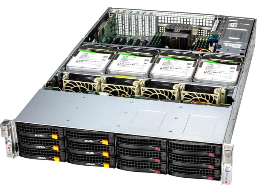 Серверная система хранения данных SuperMicro Storage SSG-621E-ACR16L