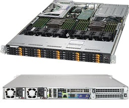 Сервер SuperMicro Ultra SuperServer SYS-1029UZ-TN20R25M