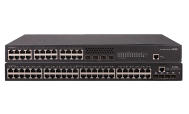 Коммутатор: H3C LS-5130S-52S-LI-GL Коммутатор Ethernet уровня 2 H3C S5130S-52S-LI с 48 портами 10/100/1000BASE-T и 4 портами SFP+ 1G/10G BASE-X, (блок питания перем. тока)