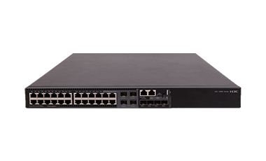 Коммутатор Ethernet H3C S5560S-28S-PWR-EI с 24 портами 10/100/1000BASE-T, 4 совмещенными портами SFP 100/1000BASE-X и 4 портами SFP+ 1G/10G BASE-X