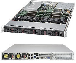 Сервер SuperMicro Ultra SuperServer SYS-1028U-TR4T+