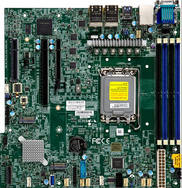 Серверная материнская плата SuperMicro MBD-X13SCH-LN4F