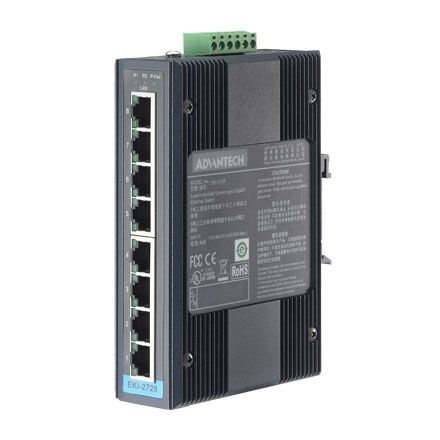 Advantech EKI-2728-CE, Industrial Un-Managed Ethernet Switch