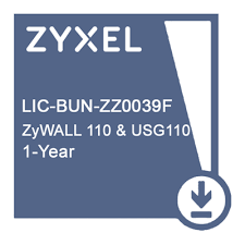 Лицензия ZYXEL LIC-BUN-ZZ0039F,  1 YR Content Filtering/Anti-Spam/Anti-Virus Bitdefender Signature/IDP for ZyWALL 110 & USG110