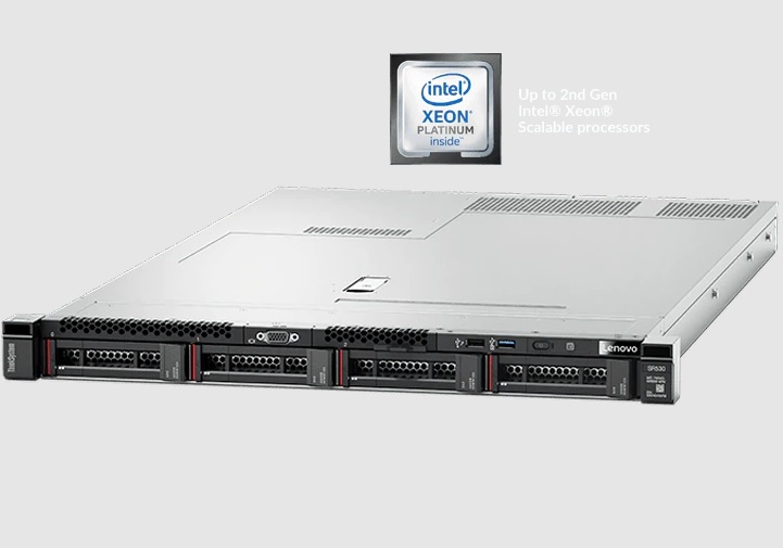Сервер Lenovo ThinkSystem SR530 (7X08A0BPEA). Фиксированная комплектация сервера