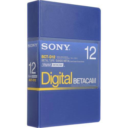 Магнитная лента для хранения данных в формате Digital Betacam Sony BCT-D12