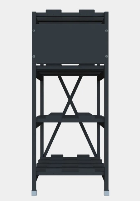 Стеллаж 4 полочный Systeme Electric R4N4R477611AT