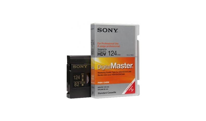 Магнитная лента для хранения данных Digital Master Sony PHDV-124DM