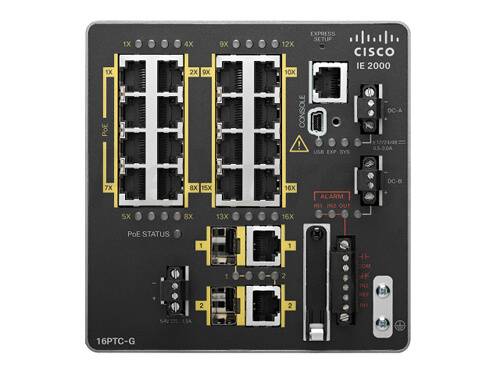 Коммутатор Cisco Industrial Ethernet 2000 IE-2000-16PTC-G-L