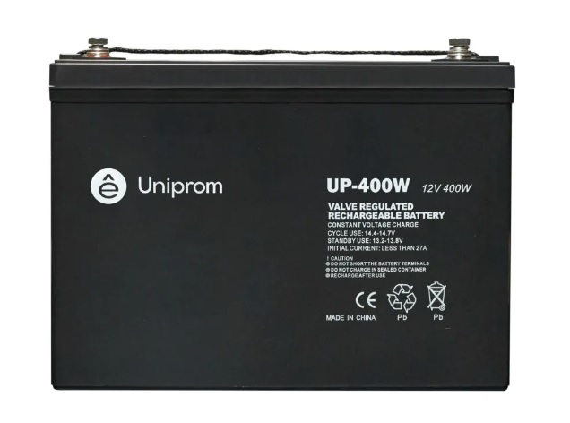 VRLA батарея Uniprom Systeme Electric UP-400W