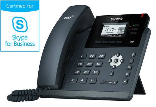 SIP-телефон Yealink SIP-T42S для Skype for Business