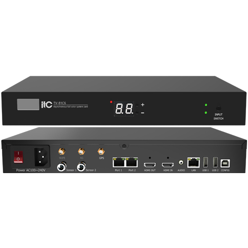 Асинхронная полноцветная системная карта ITC TV-81C6