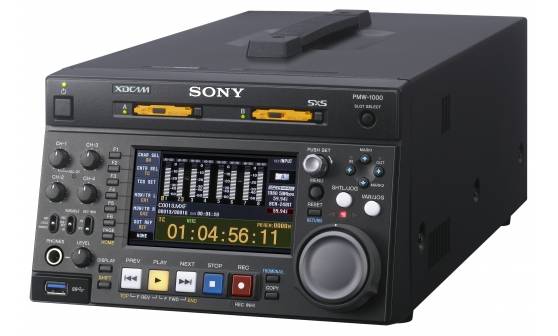 Компактная HD/SD-дека с записью на носители SxS Sony PMW-1000