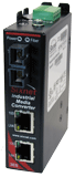 Red Lion SLX-3ES-2ST, Промышленный преобразователь меди в волоконную среду