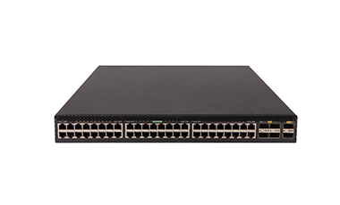 Коммутатор: H3C LS-6860-54HT Коммутатор Ethernet уровня 3 H3C S6860-54HT с 48 портами 10GBASE-T и 6 портами QSFP+ или 2 портами QSFP28