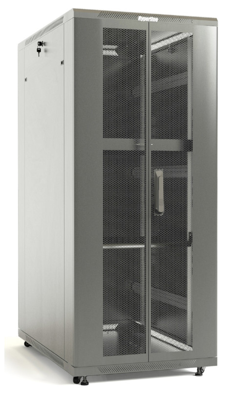 Шкаф напольный Hyperline 19* TTB-2261-DD-RAL7035