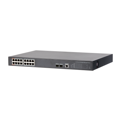 PFS4218-16GT-190 - 16-портовой гигабитный управляемый коммутатор PoE