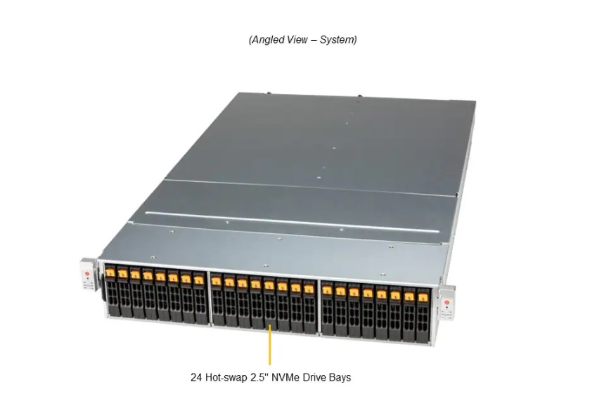 Серверная система хранения данных SuperMicro Storage SSG-221E-DN2R24R