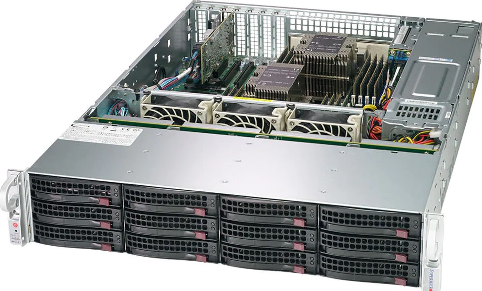 Серверная система хранения данных SuperMicro SuperStorage SSG-620P-ACR12H
