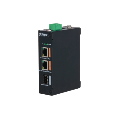 PFS3103-1GT1ET-60 - 3-портовой коммутатор с 2-портовым PoE